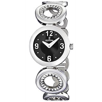 Festina Dame Quartz Analog Woman Watch with Stainless Steel Bracelet F16546/4