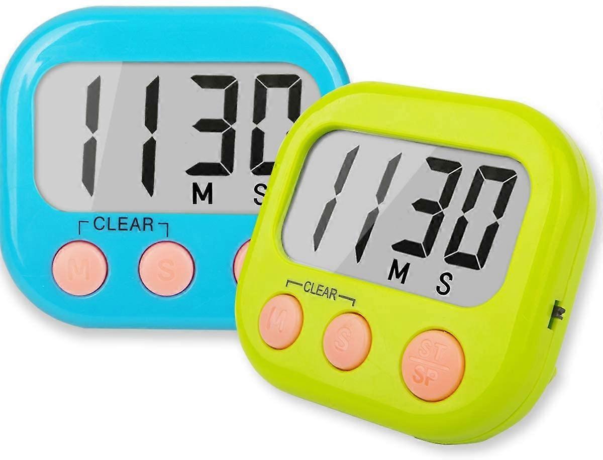 Digital Timer with Memory Function, Loud Alarm, and Pause Start Control