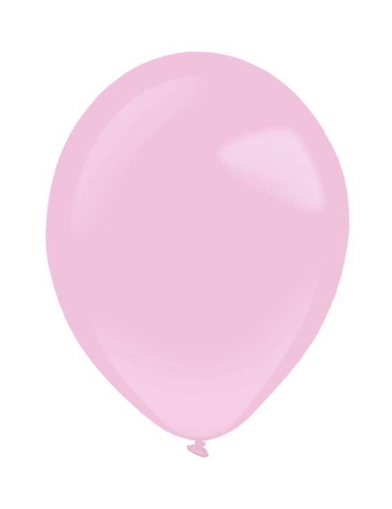 100 Mini ballons latex rose clair 13cm