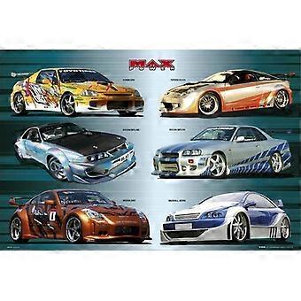 Jigsaw Puzzle Max Power Car Compilation FOO1496
