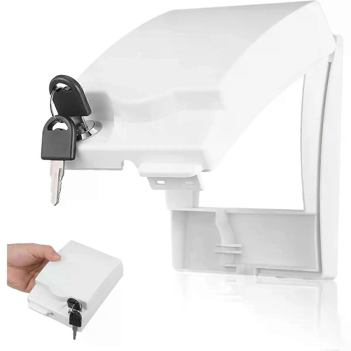 86 Lockable Socket Cover Box for Wall Outlets