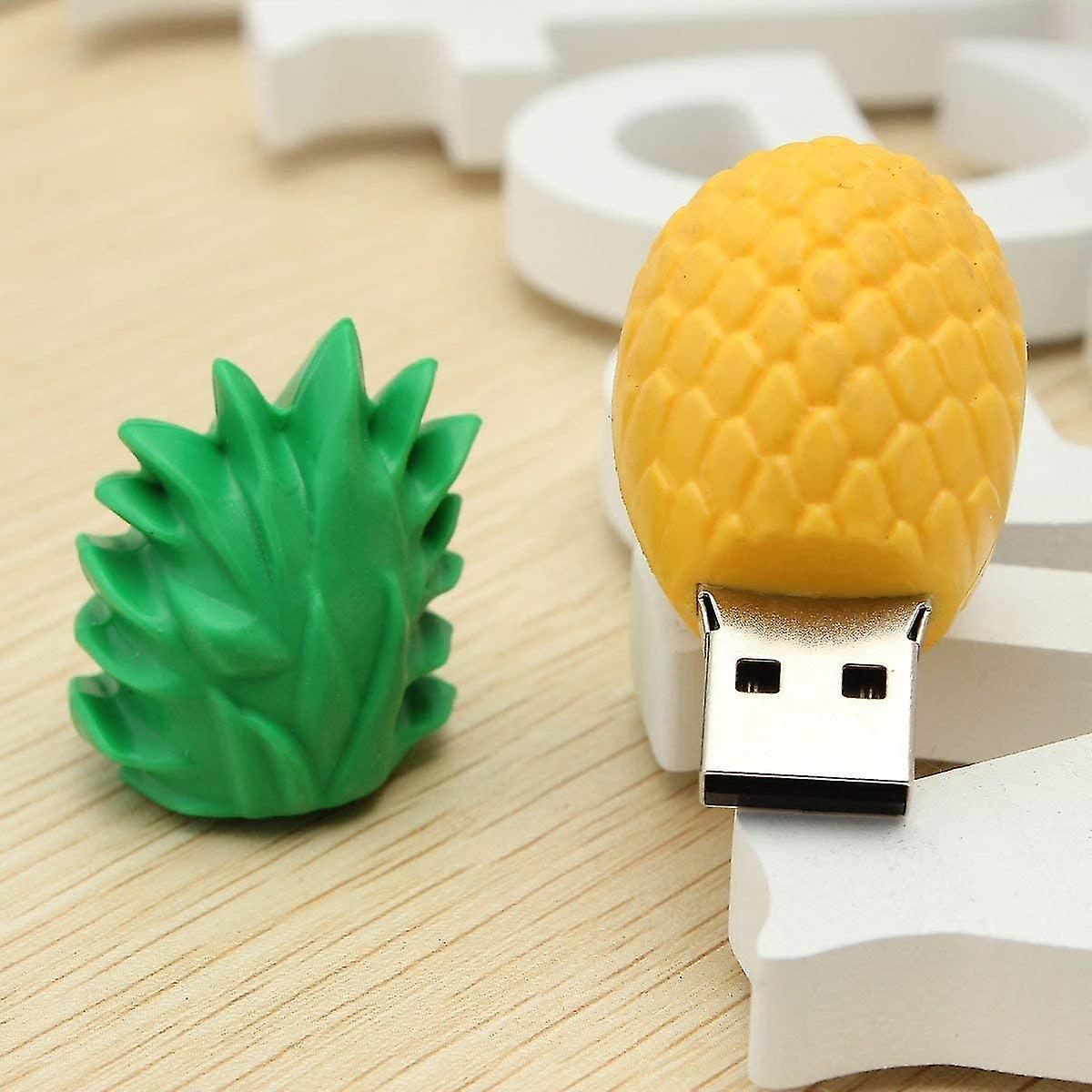 Novelty Pineapple Shape Design 16gb 2.0 Flash Drive Thumb Drive Data Storage