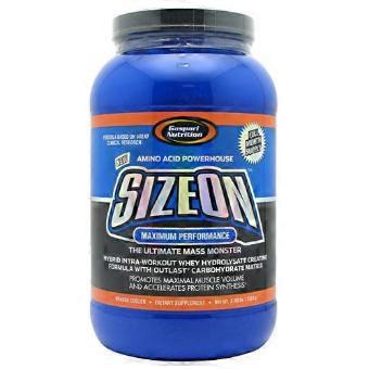 Gaspari Nutrition SizeOn Intra Workout Whey Protein Powder Orange Cooler, 3.59 Lbs (Pack of 1)