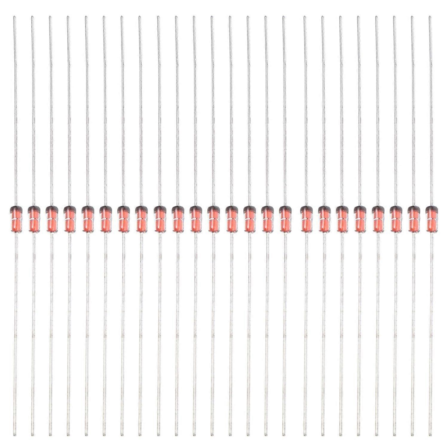 50pcs Germanium Diode 1N34A Detector Diode Component