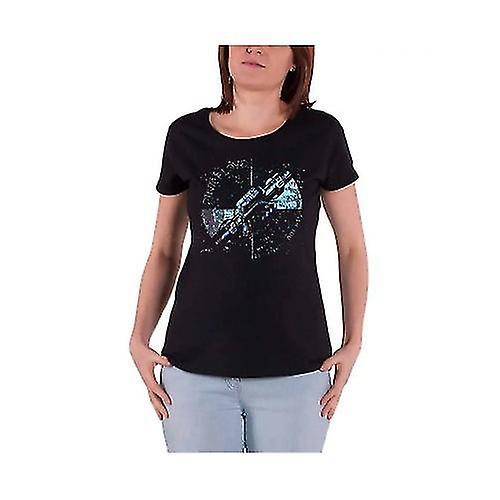 Pink Floyd Womens/Ladies Machine Greeting T-Shirt