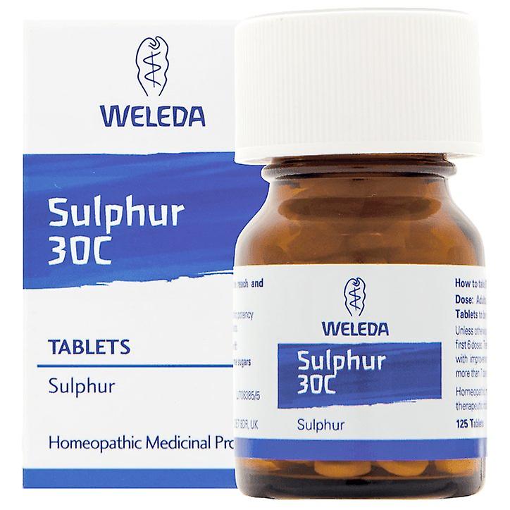 Weleda, Sulphur 30c, 125 tablets