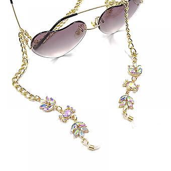 Glasses Eyeglass Chain Strap Holders around Neck for Women, Stylish Eye Glasses Sunglasses Mask Necklace Lanyard
