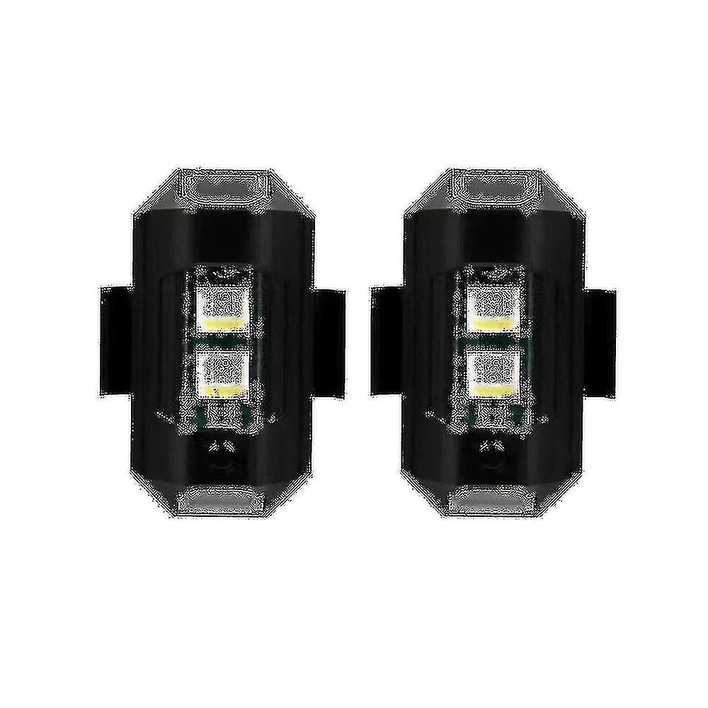 2 Pcs 7 Colors Drone Strobe Light Usb Led Anti-collision Bike Tail Drone Night Fly Mini Signal Flas