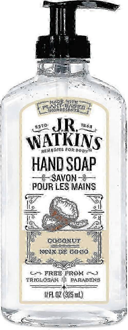 J.r. Watkins Coconut Scented Hand Soap, 11 Oz