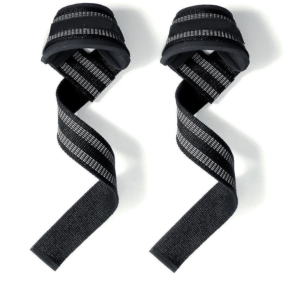 Hard Pull Wrist Lifting Straps Grips For Weightlifting, Bodybuilding, Strength Training