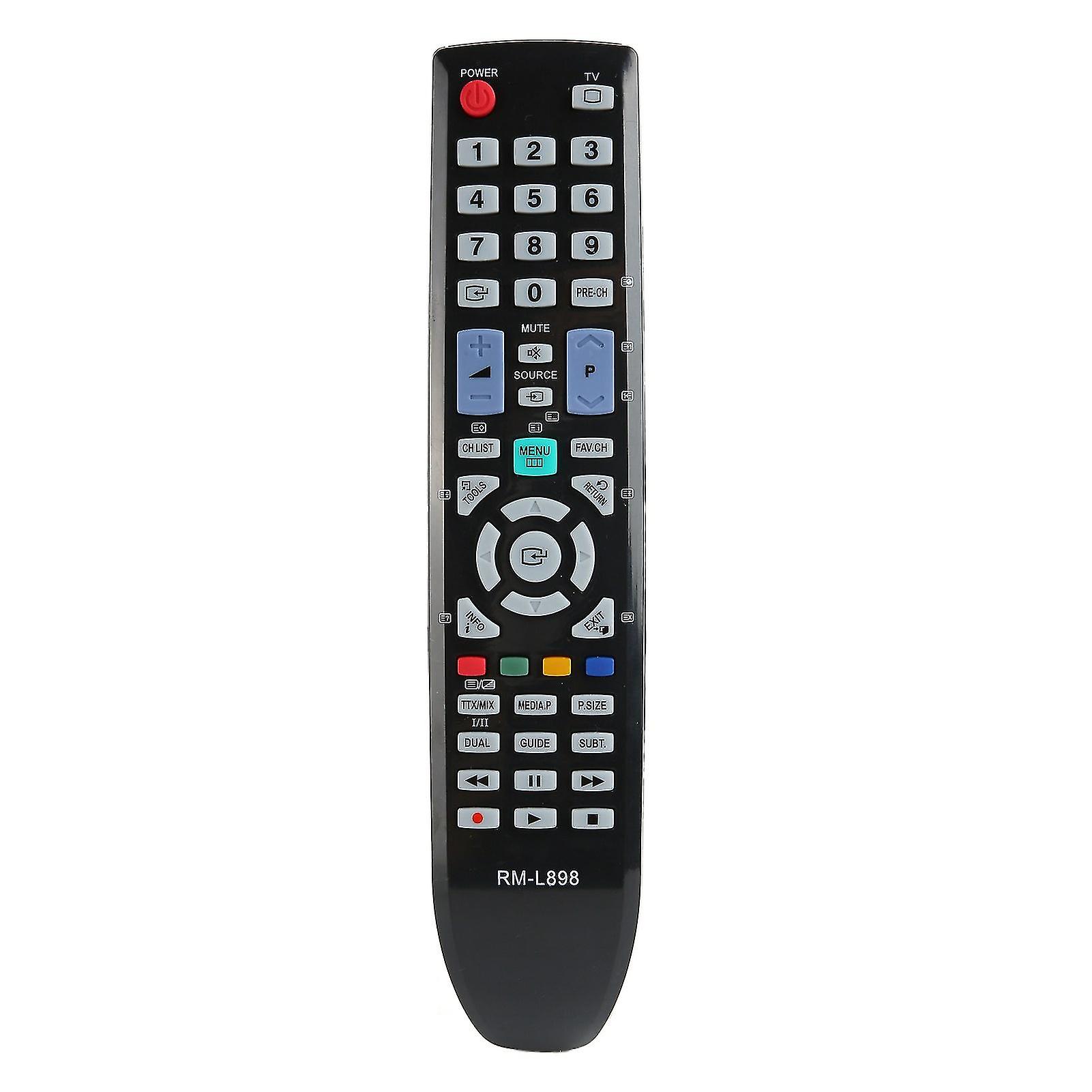 Universal RM L898 Replacement Remote for Samsung TVs - Compatible with Multiple Models