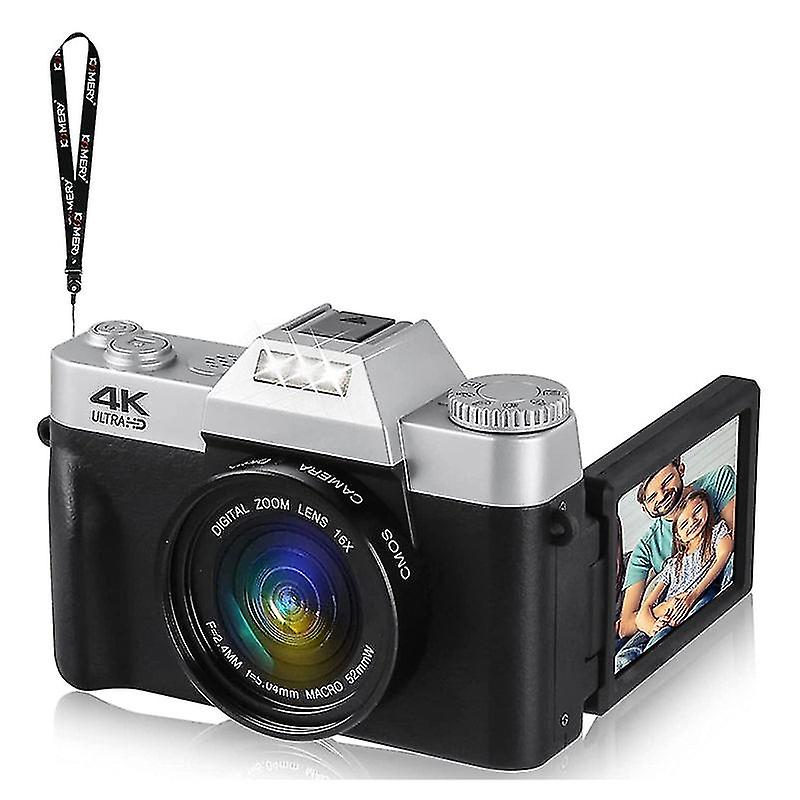 Digital Camera 48mp 4k Full Hd Digital Video Camera With 3.0 Inch Folding Screen