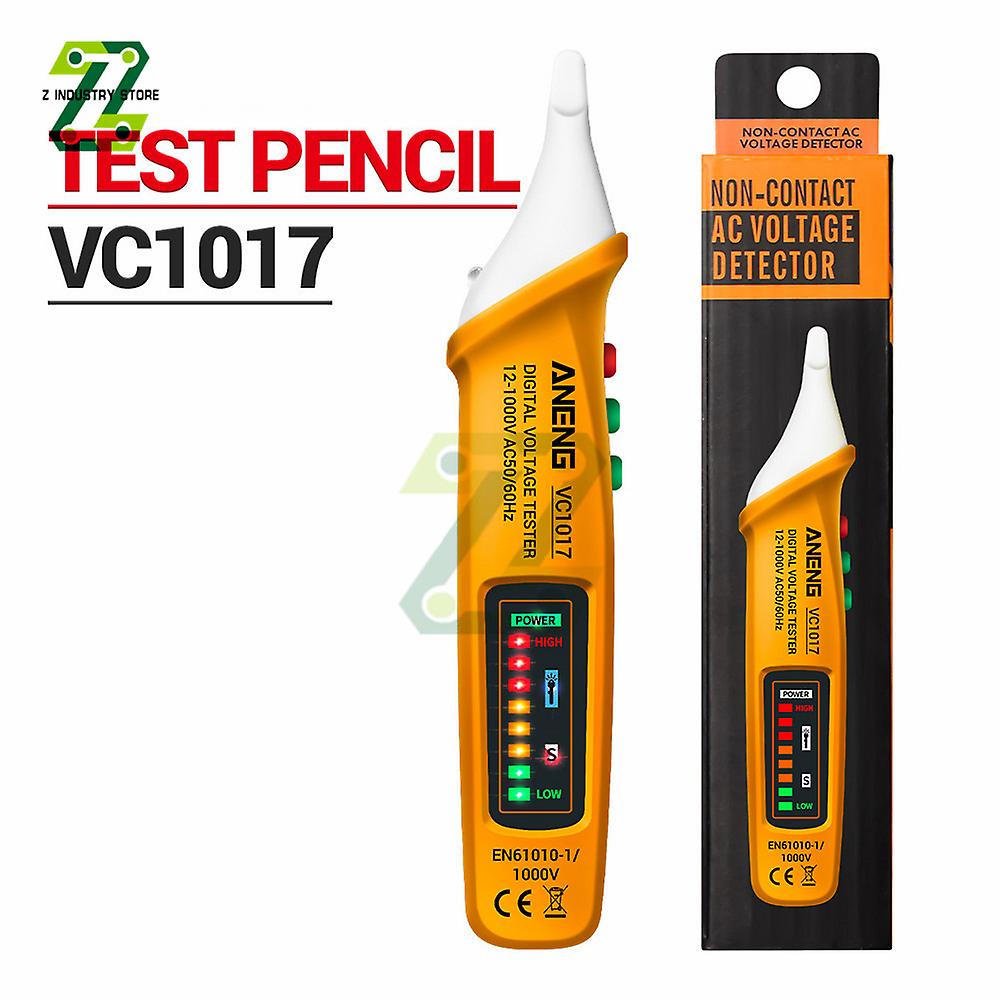 Vc1017 Automatic Voltmeter Smart Sensor Tester Buzzer Detector Tool Digital Ac Voltage Meter Multimeter Pen 12-1000v