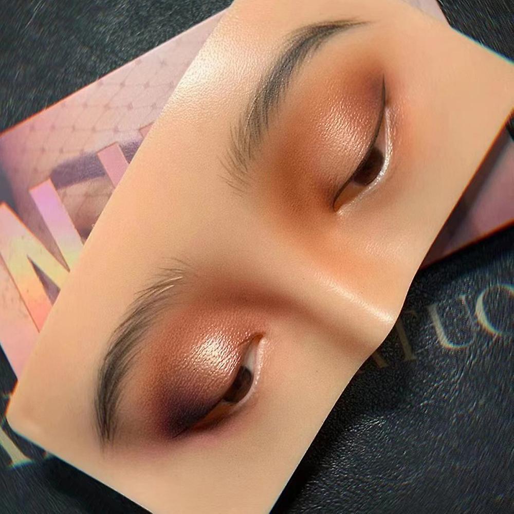 Eye Makeup Practice Board Silicone Face Makeup Practicing for Beginners
