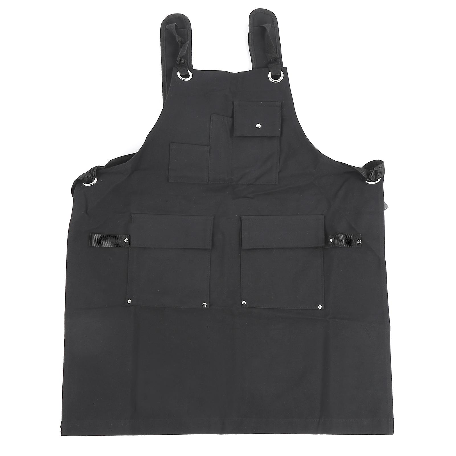 Outdoor Camping Utility Working Canvas Apron Tool Storage Apron with Adjustable Strap XL