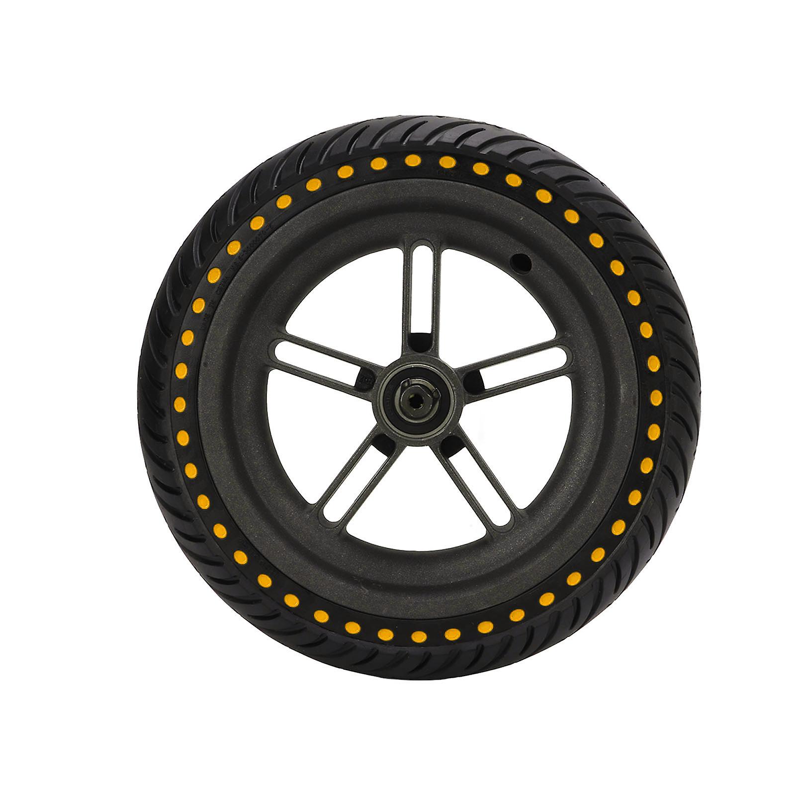 Roue de scooter électrique en caoutchouc de remplacement en caoutchouc pour Xiaomi M365 1S Lite Jaune