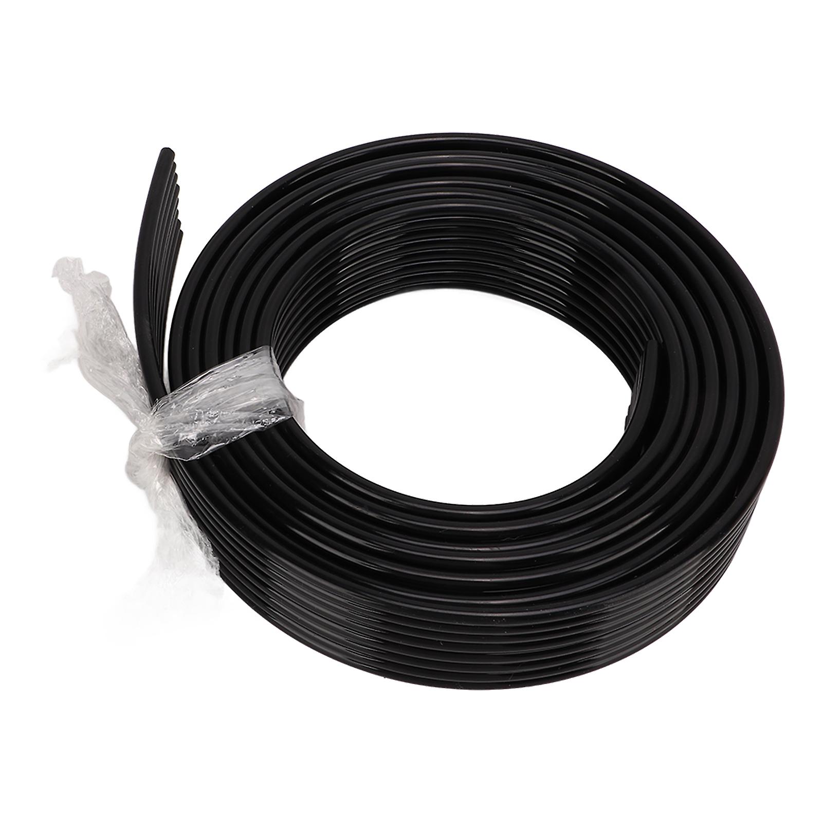 Qukaim Ink Hose 3 Meter 8 Line Ink Tube Replacement, Inkjet Printer Ink Hose for A3 A4 UV Printer, OD 5mm ID 3mm, Black