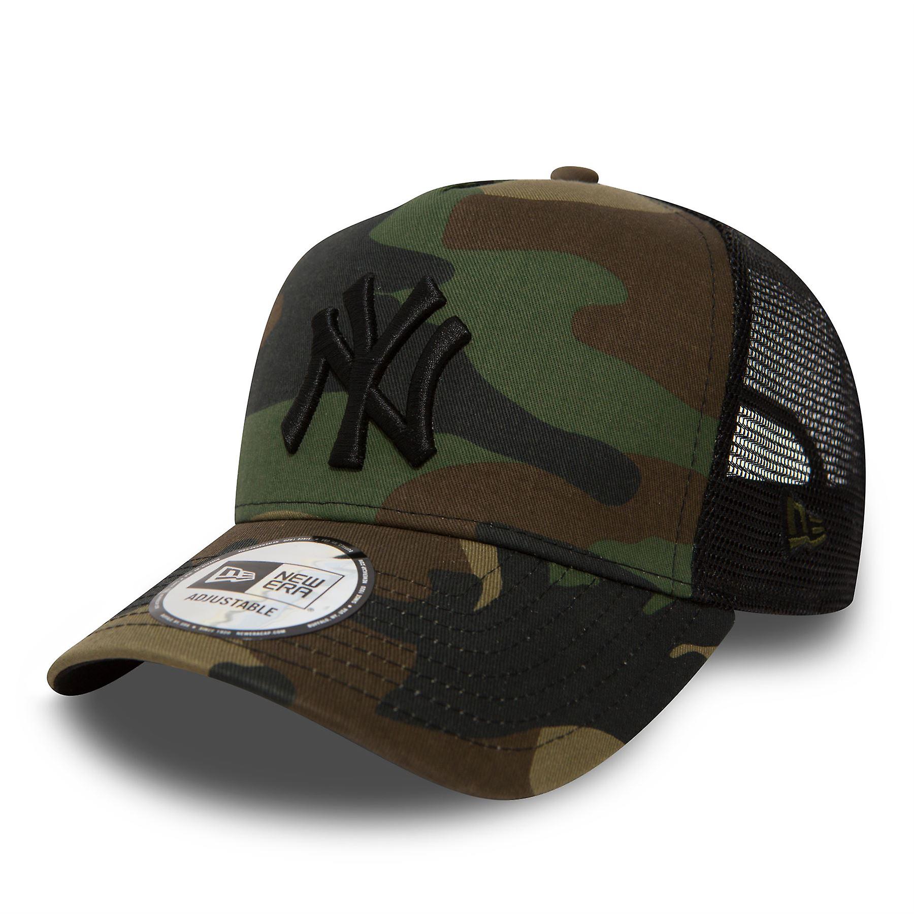 New Era Youth Clean 9Forty Trucker Cap ~ New York Yankees