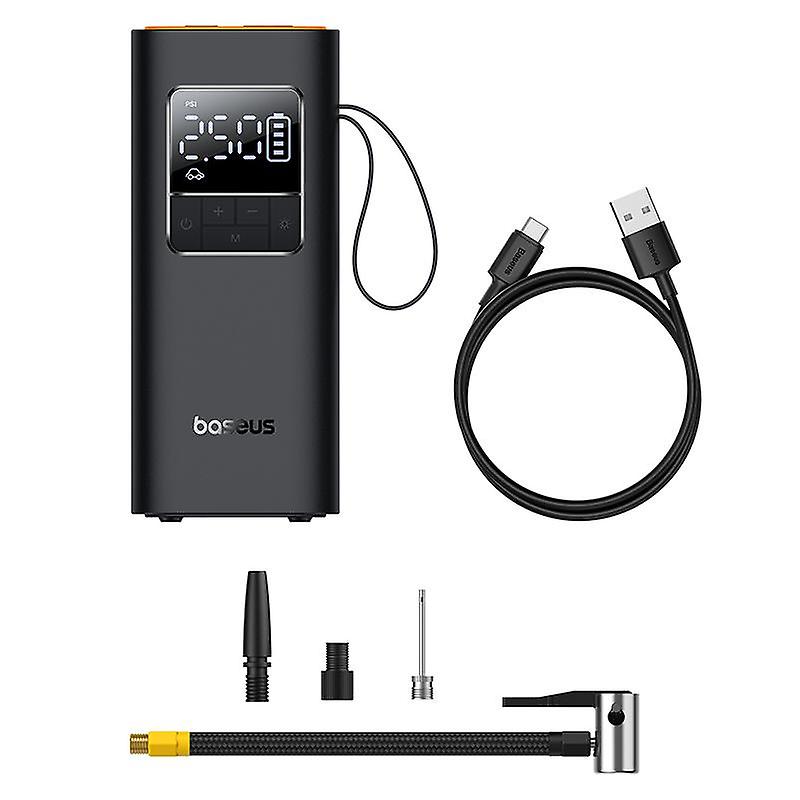 Baseus Wireless Car Air Pump Portable Air Compressor Digital Handheld Fast Tyre Inflator for Car Motorcycles Bicycle