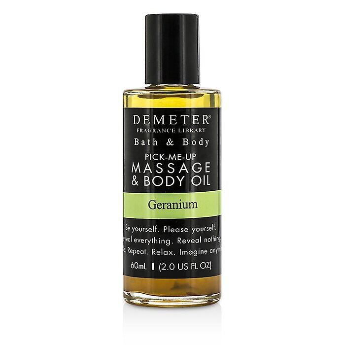 Demeter Geranium Massage & Body Oil 60ml/2oz