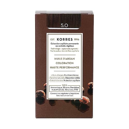 Permanent color argan oil, light brown 5.0 1 unit