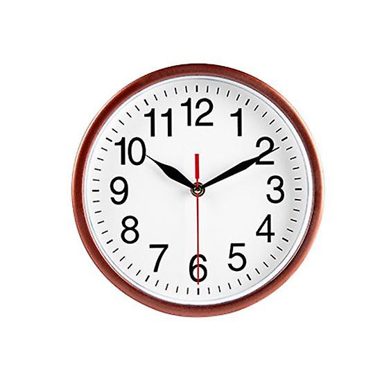 Quartz Clock Stylish Silent Durable Non-ticking Sweep Second Movement Wall Clock for Home Cafe Decor