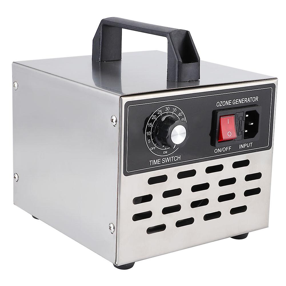 20g Timing Switch Stainless Steel Household Ozone Generator Machine Air Purifier OzonizerUK Plug 220V