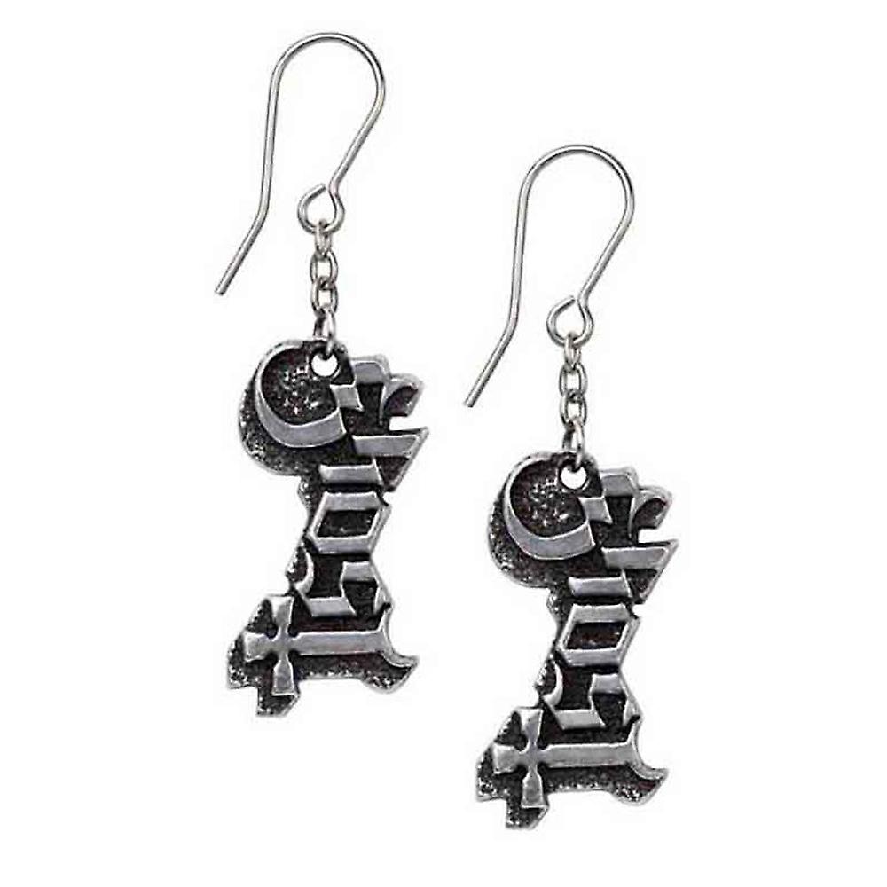 Ghost Papa Band Logo Earrings