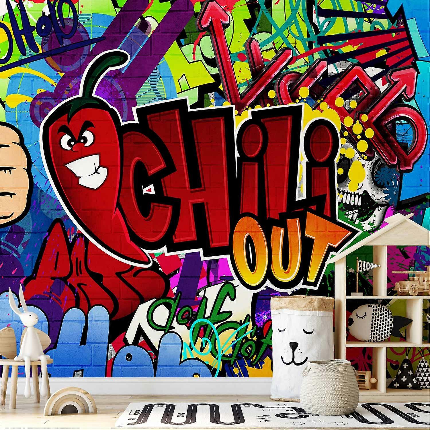 Fotobehang - Chili uit