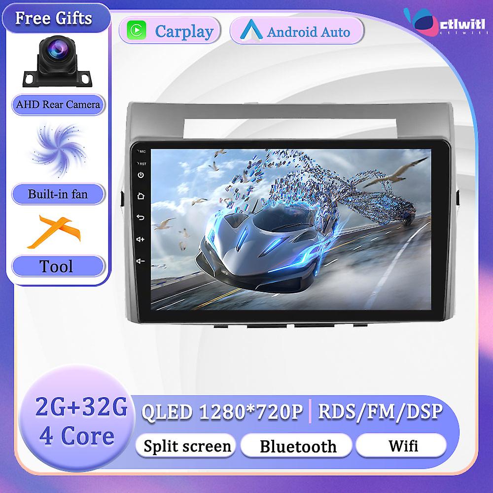 Android 13 For Toyota Verso 2003-2006 Touch Screen Autoradio Carplay Car Stereo Radio Navigation Videp Player Multimedia