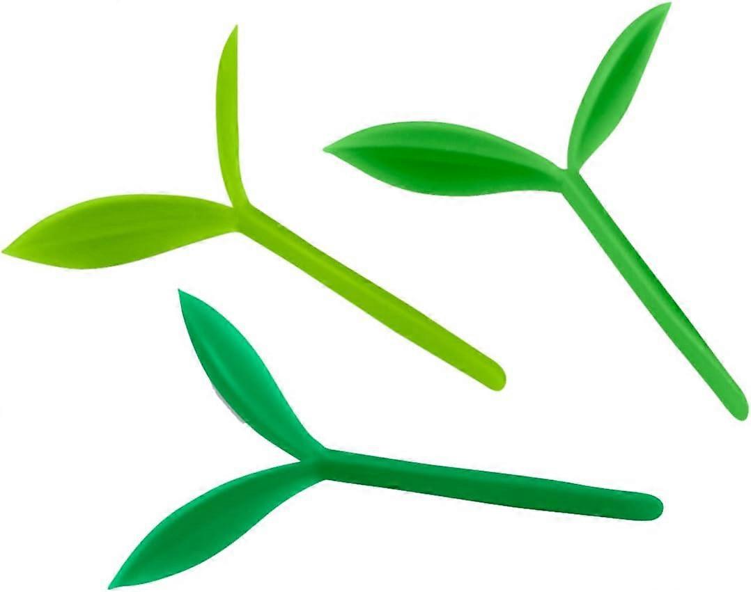 Små gröna bokmärken, set om 6 (gröna)