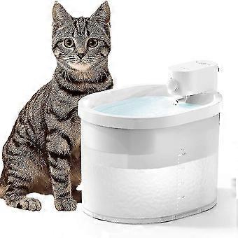 kat fontein draadloze batterij aangedreven kat drinkfontein automatische waterfontein voor katten ultra stille kat fontein voor katten en kleine honden