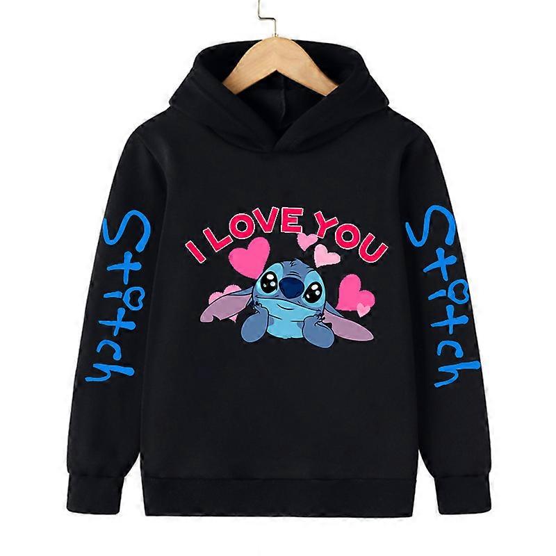 Cool Stitch Hoodie Children Cartoon Clothes Kid Girl Boy Lilo and Stitch Sweatshirt Manga Hoody Baby Casual Top