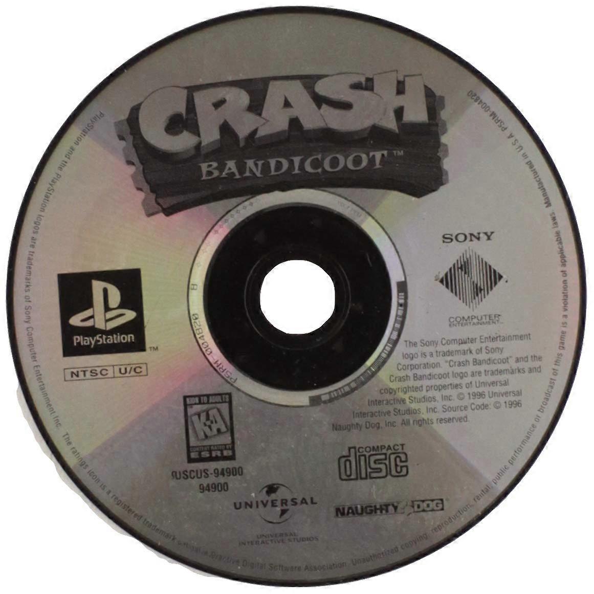 Crash Bandicoot  Game -  - PAL - New & Sealed
