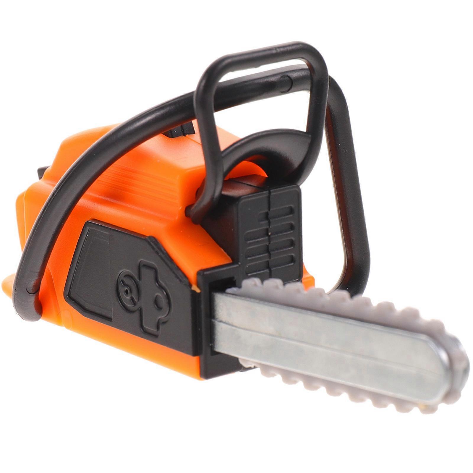 Simulated Chainsaw Prop Mini Chainsaw Model Mini House Chainsaw Figurine Mini House Decor