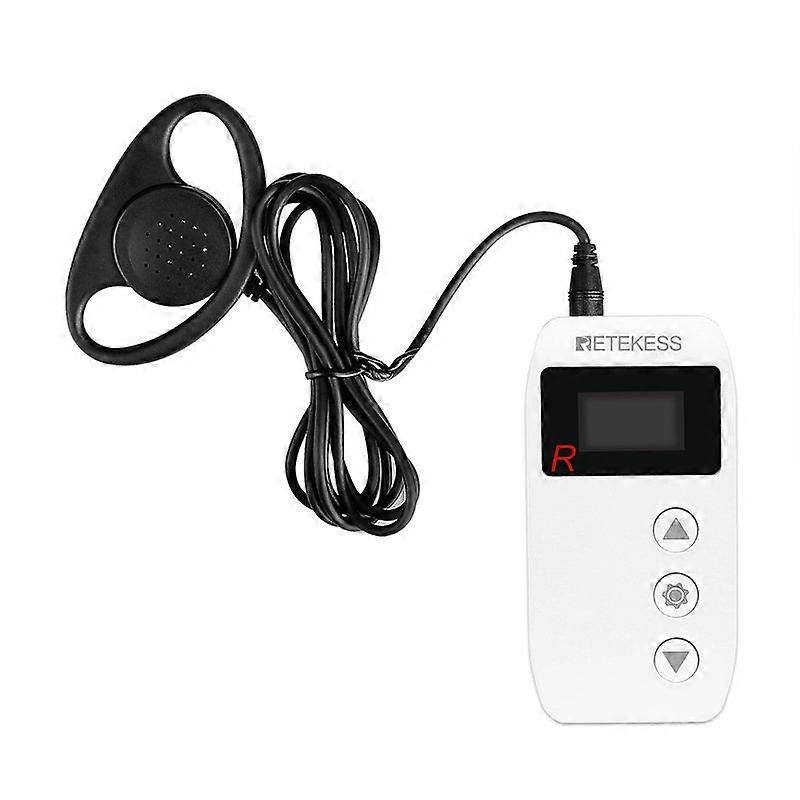 Tt110 Wireless Explainer Chest Hanging 2.4g Receiver Guide Translation Tour Group