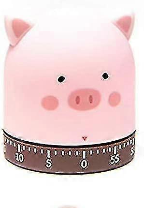 Mechanical Kitchen Timer 60 Minutes Wind Up Dial 360 Rotating Kitten Countdown Cooking Time Management