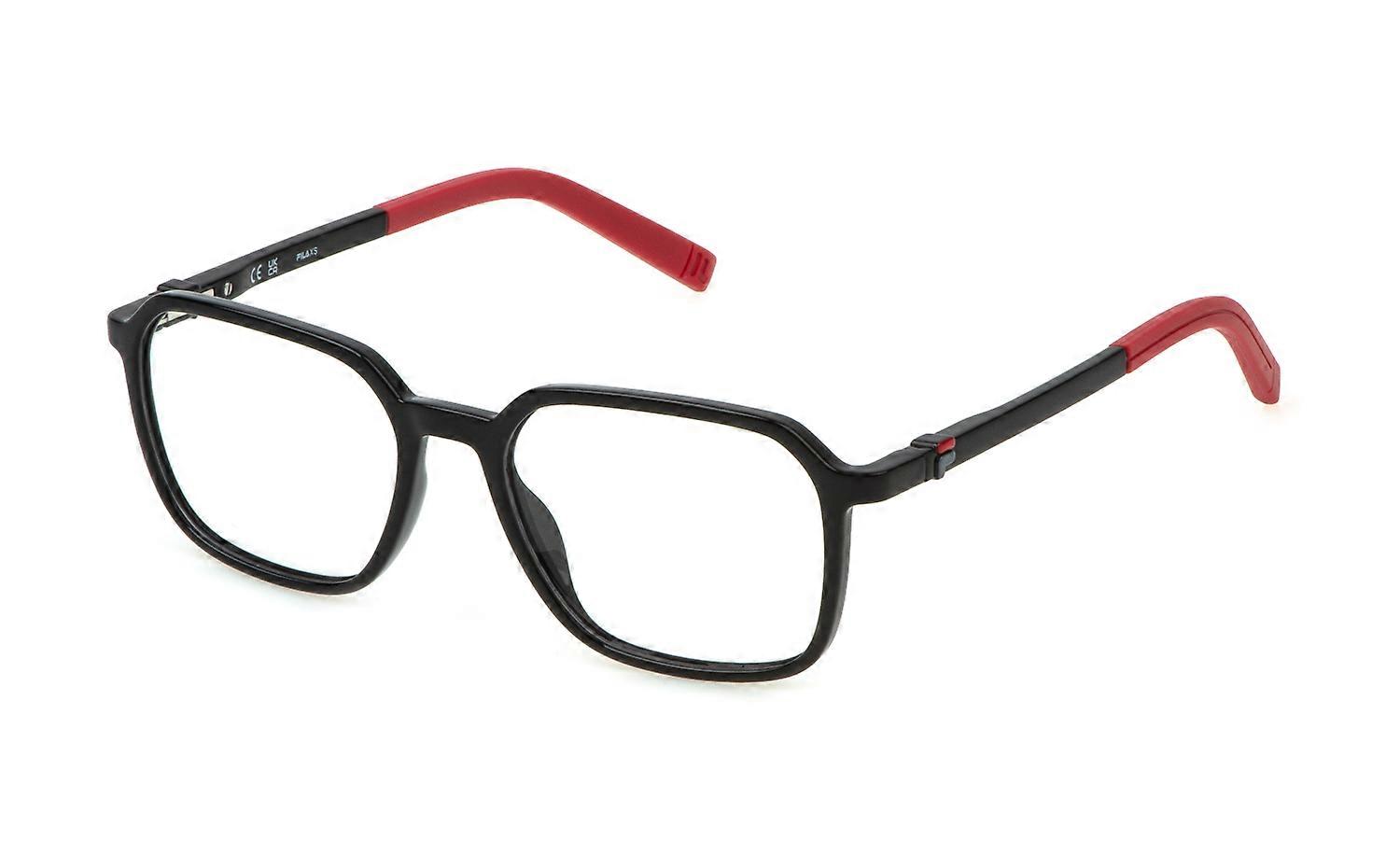 Eyewear Frames Fila VFI705L Z42Y Black LUCIDO TOTALE 49/16/135 Small Size