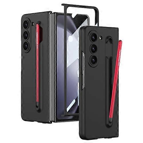 For Samsung Galaxy Z Fold5 5G GKK Integrated Ultra-thin PC Mobile Phone Case with Pen Slots, No Include Pen