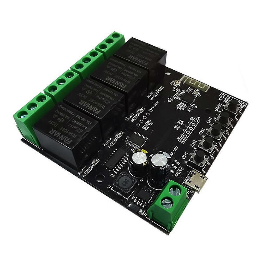 4CH Tuya Switch WiFi Switch Module Wireless Relay Smart Life APP Remote Control Smart Timer for Sma