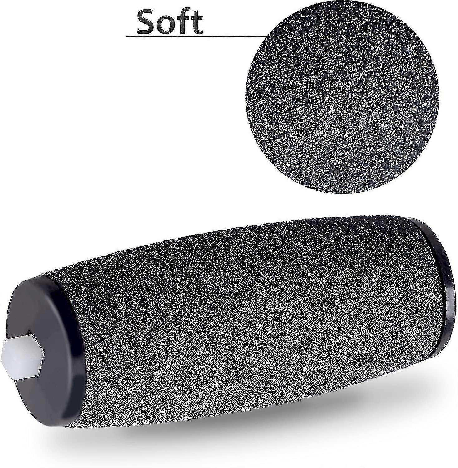 8pcs Scholl Velvet Smooth Pedi Replacement Rollers Heads Refills