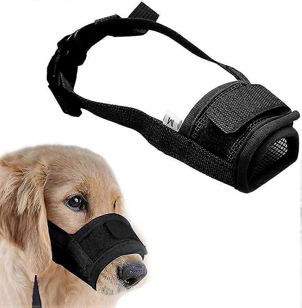 Muzzle For Dogs - Adjustable Soft Dog Muzzle For Small Medium Large Dog