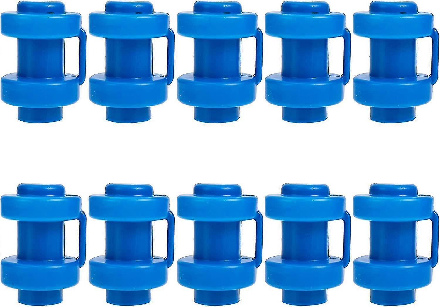Children's Trampoline Pole Cap Trampoline Pole Replacement Pole Cap (blue) (10pcs)