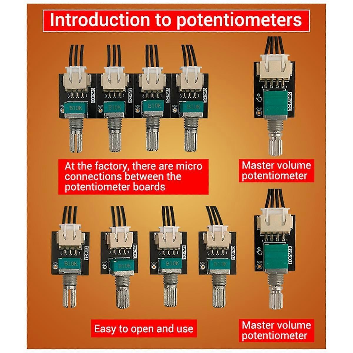 -DAM L1 2x220W&350W 2.1Channel BT Digital Power Amplifier Board TPA3251D2 Low Noise Audio Amplifier