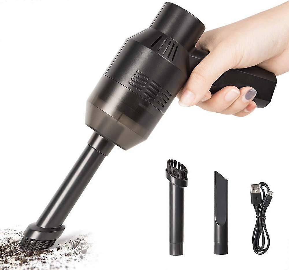 Mini Vacuum Cleaner, Computer Keyboard Vacuum Cleaner, USB Rechargeable Cordless Handheld Vacuum Cleaner for Clean Computer, Home, Pet House and Car