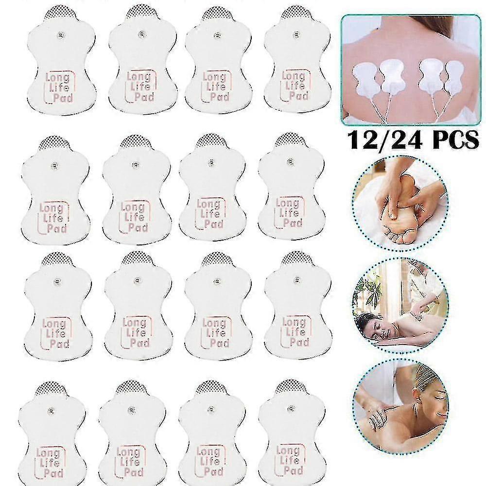 12pcs/6pairs Omron Replacement Electrotherapy Long Life Electrode Tens Pads