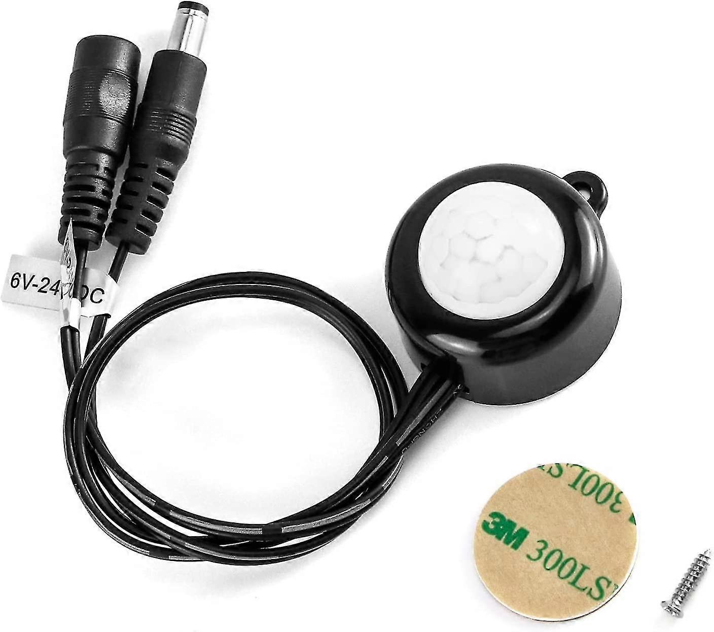 Pir Infrared Motion Detector With Light Sensor, Led Strip Motion Detector Automatic Switch 6v-24vdc 5a