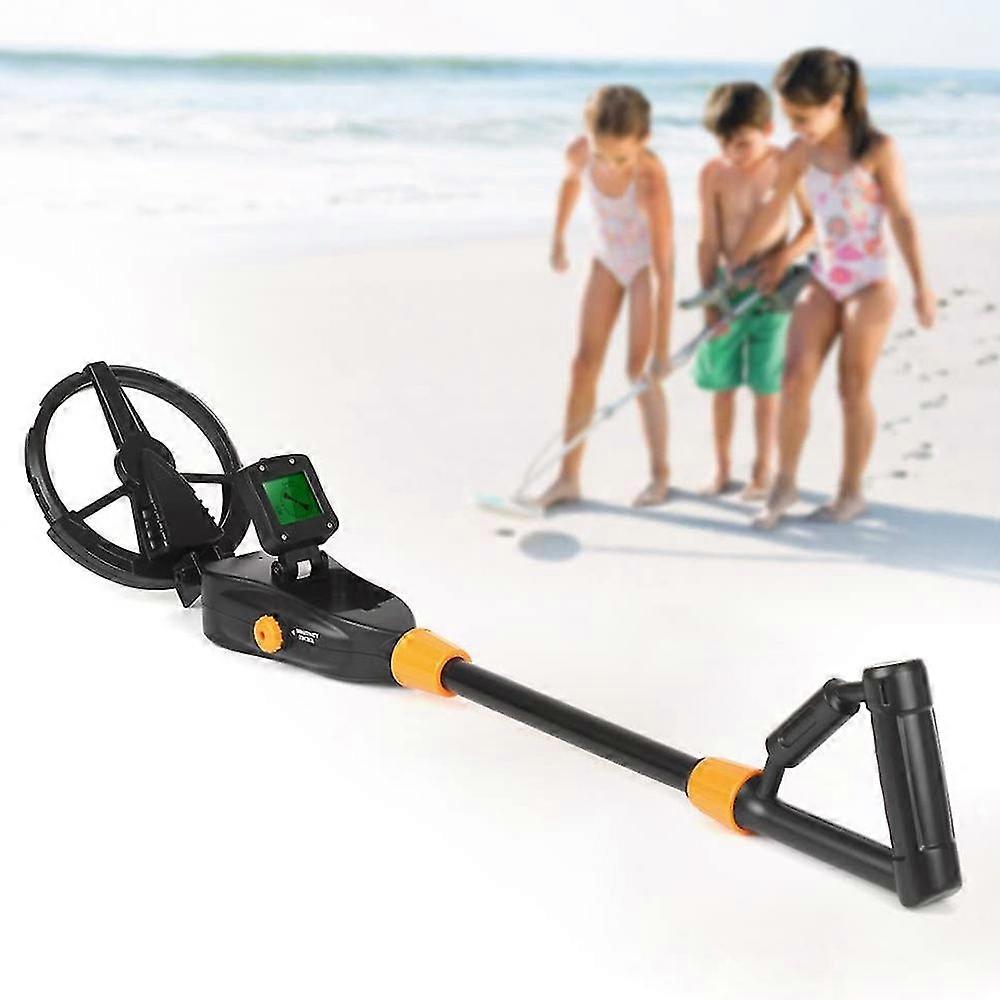 Children's Lightweight Handheld Metal Detector, Adjustable Sensitivity And Volume Gold Digger, Audio Lcd Detection Treasure Hunter With Waterproof Sea