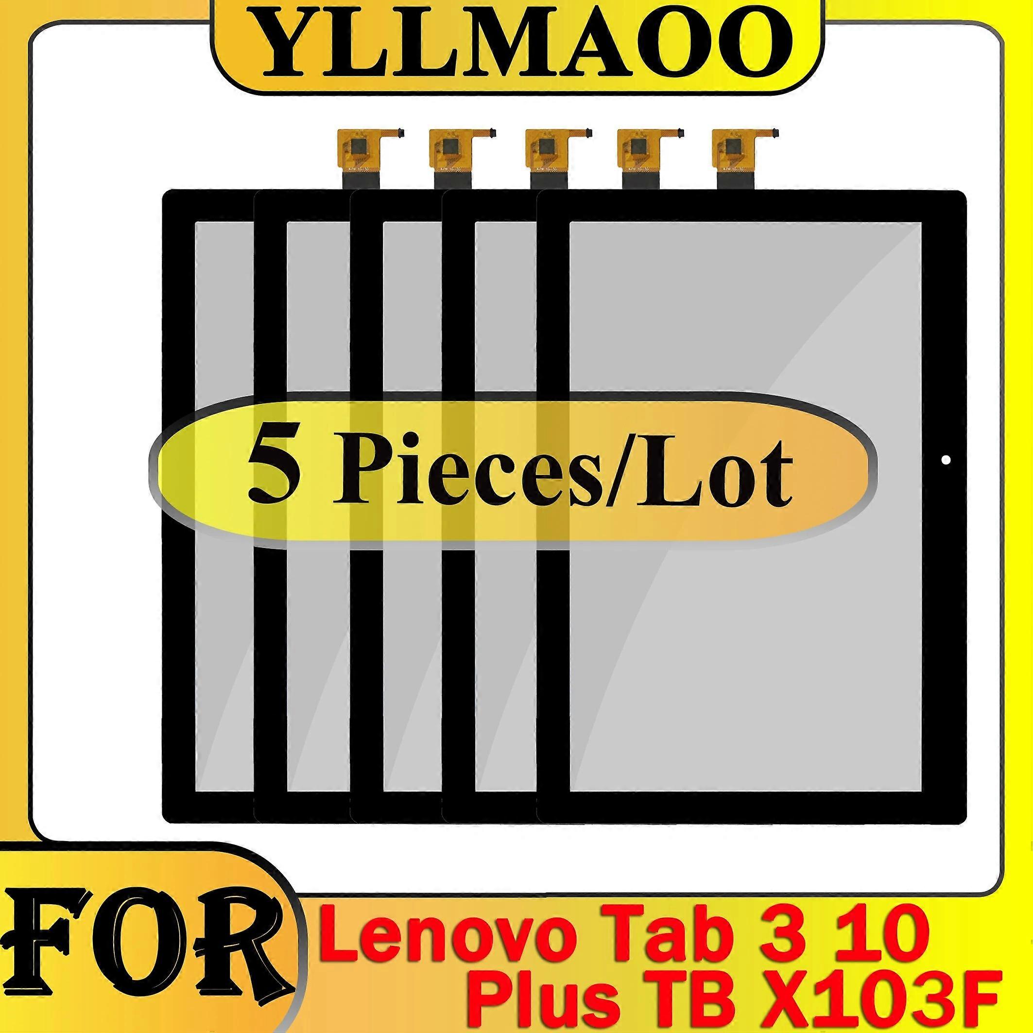 3/5/10 PCS Tablet Touchscreen For Lenovo Tab 3 10 Plus TB-X103F TB-X103 TB X103F TB X103 Touch Screen Digitizer Glass Sensor