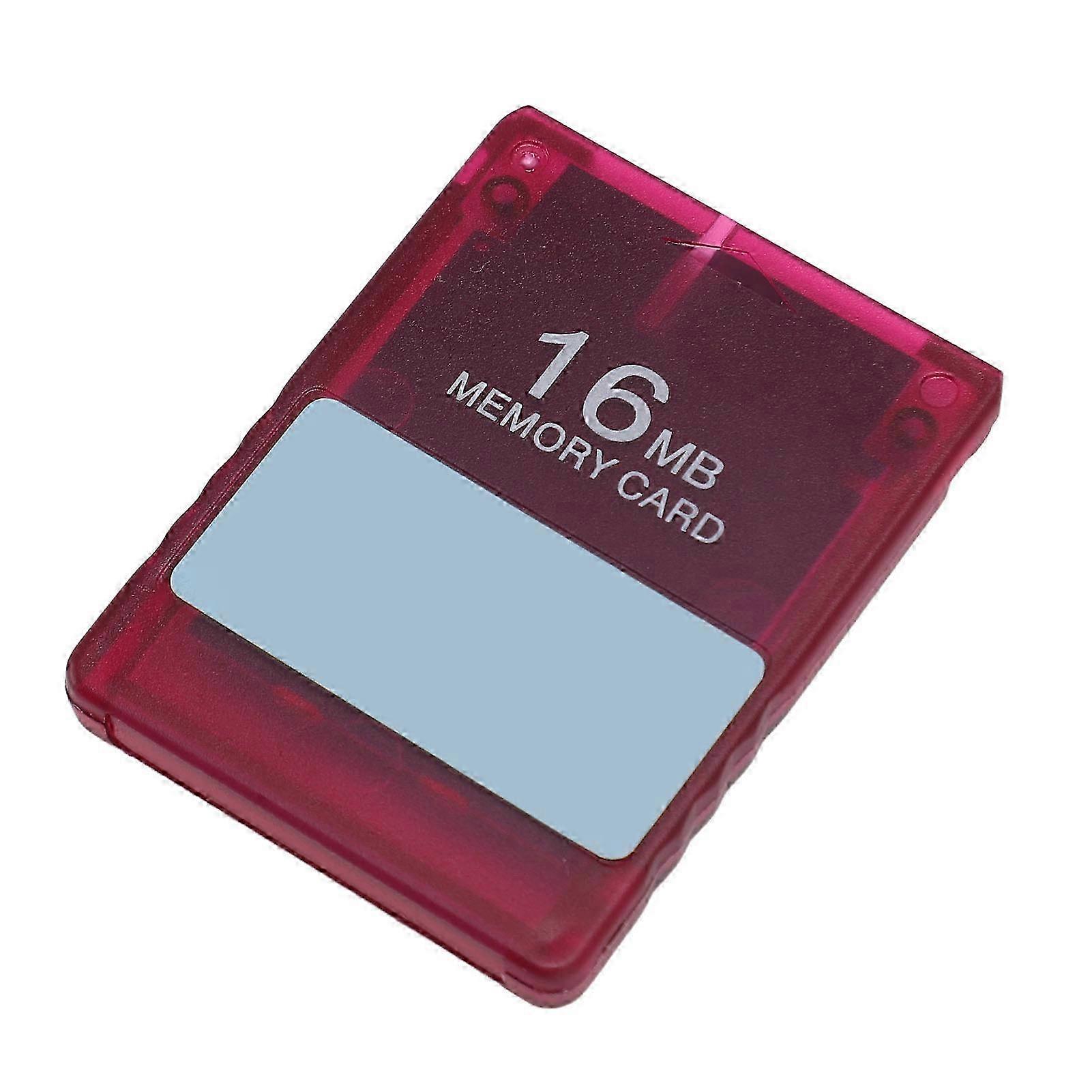V1.953 Memory Card Professional OPL HD Loader Game Program Card for Game Console Accessories 16MB Transparent Red